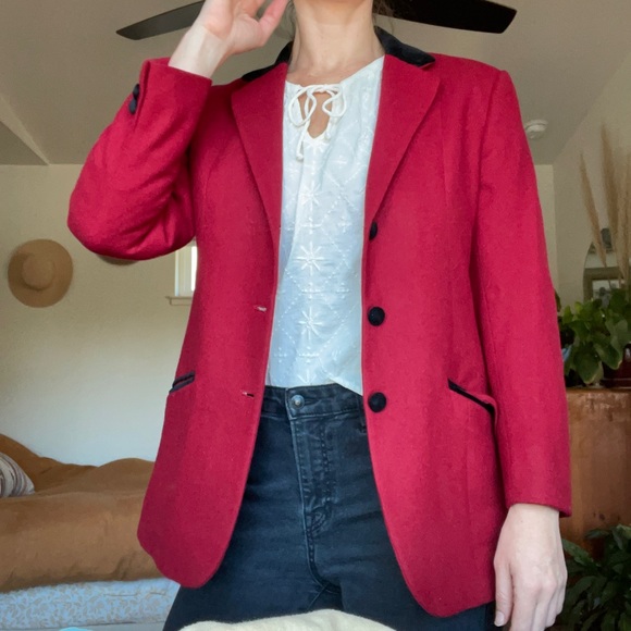 Beautiful vintage wool Burberry blazer - Picture 13 of 13